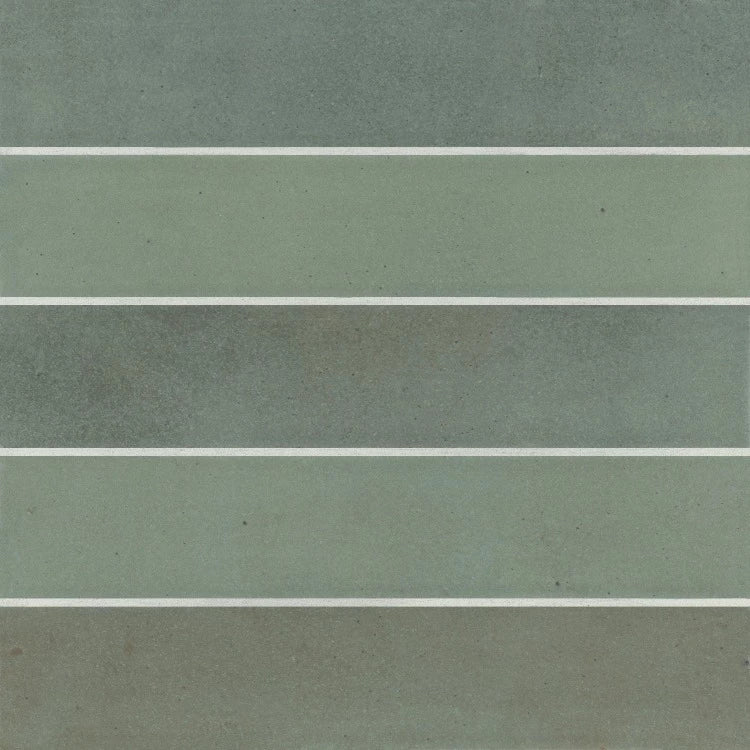 Prose Sage 2.5" x 12" Matte Porcelain Floor & Wall Tile
