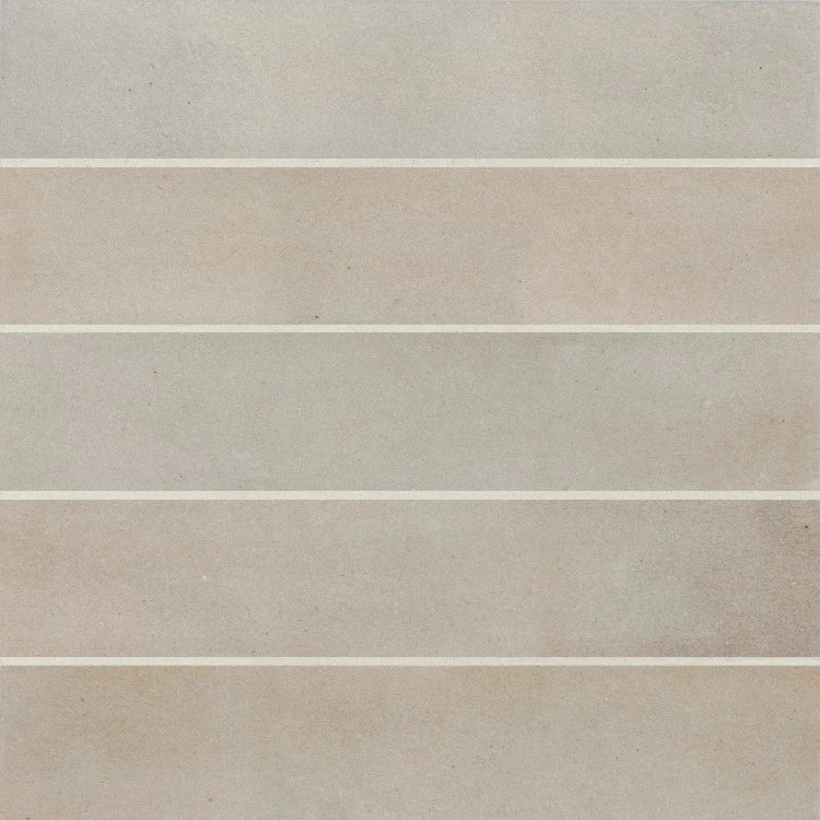 Prose Taupe 2.5" x 12" Matte Porcelain Floor & Wall Tile