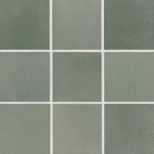 Prose Sage 4" x 4" Matte Porcelain Floor & Wall Tile