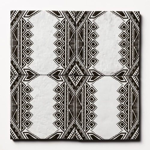 Provence Ceramic Tile Deco PBA-1 6" x 6"