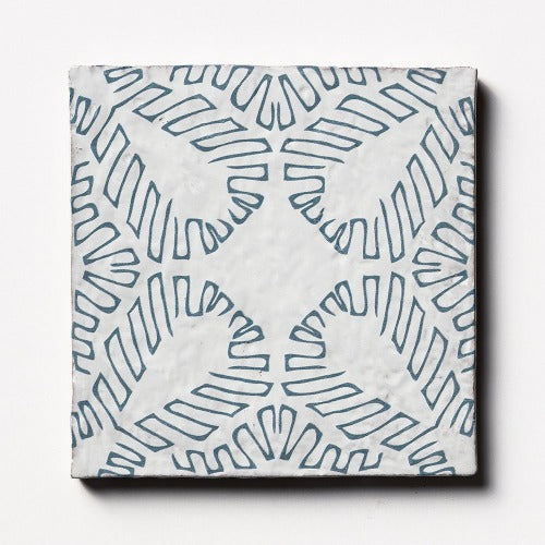 Provence Ceramic Tile Deco PBA-4 6" x 6"