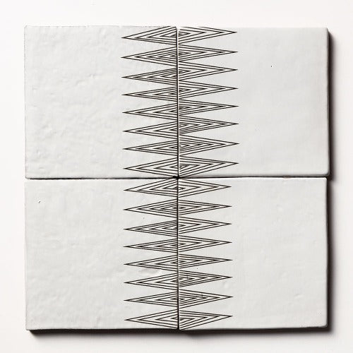 Provence Ceramic Tile Deco PBA-5 6" x 6"
