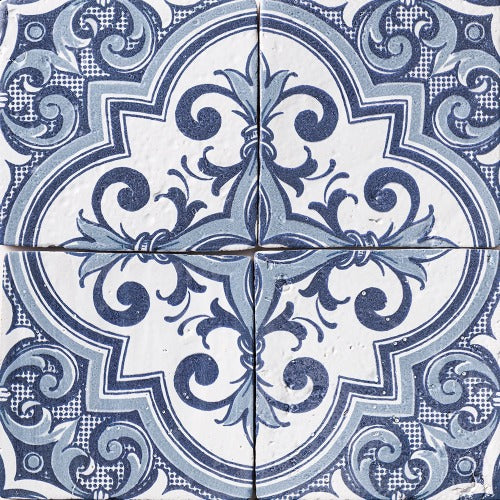 Provence Ceramic Tile Deco PSA-2 6" x 6"