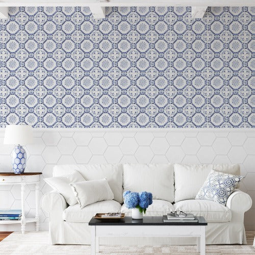 Provence Ceramic Tile Deco PSA-3 6" x 6"