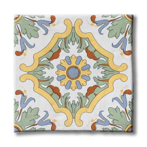Provence Ceramic Tile Deco PSA-5 6" x 6"