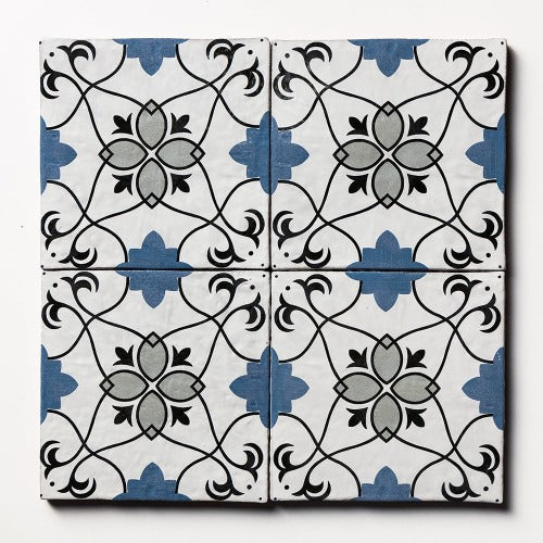 Provence Ceramic Tile Deco PSA-6 6" x 6"