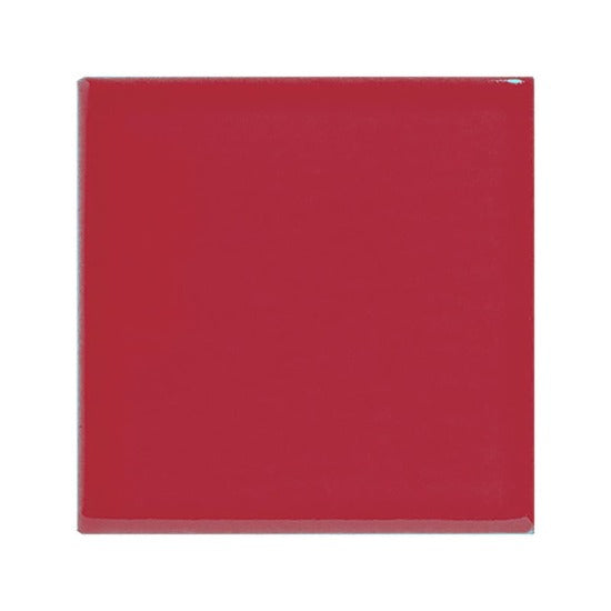 Rose Crackled Ceramic Tile 4" x 4"