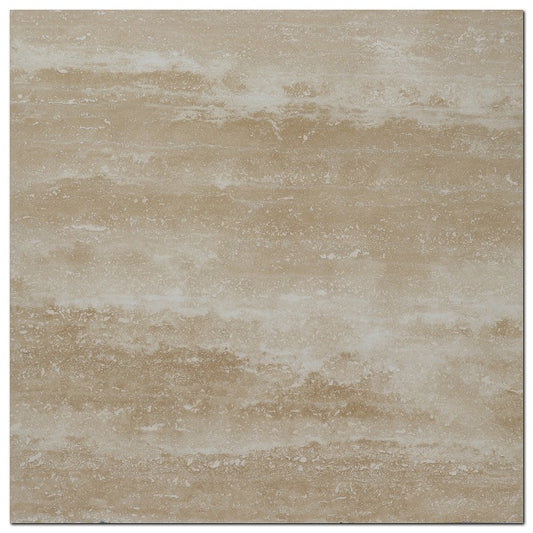 Vein Cut Travertine Field Tile Polished 12" X 24" X 1/2"