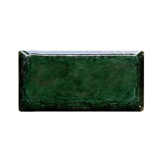 Verde Green Crackled Ceramic Tile 4" x 8"
