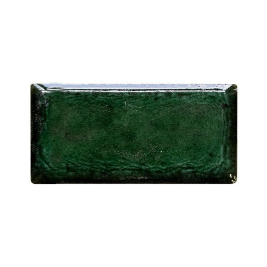 Verde Green Crackled Ceramic Tile 4" x 8"