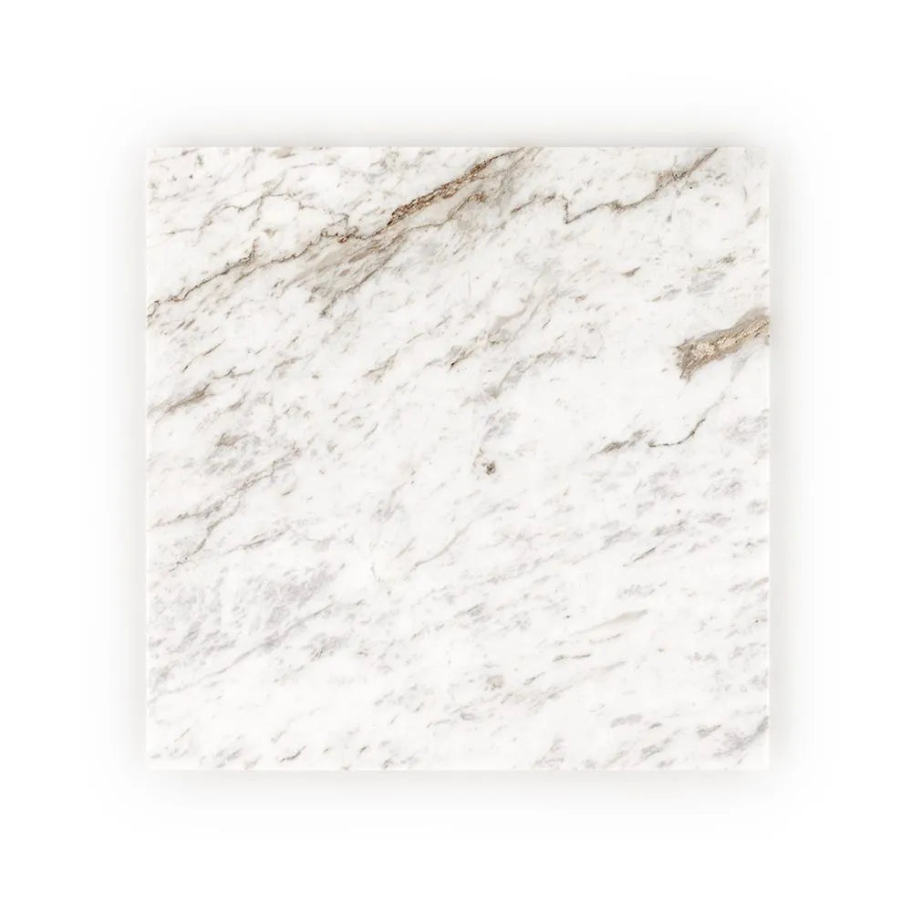 Marble-patterned tile on a white background