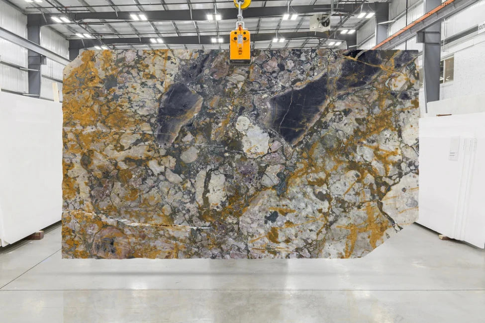 Artistic Tile Breccia De Vendome Marble Slab 3/4" Polished Stone