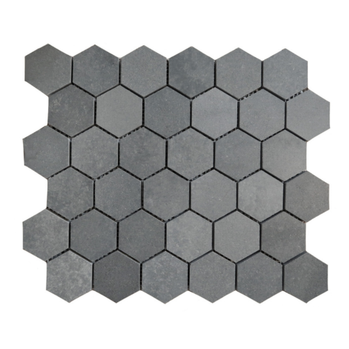 Basalt 2" Hexagon Mosaic
