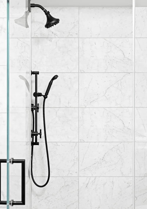 Artistic Tile Bianco Carrara Marble Field Tile 12" x 24"
