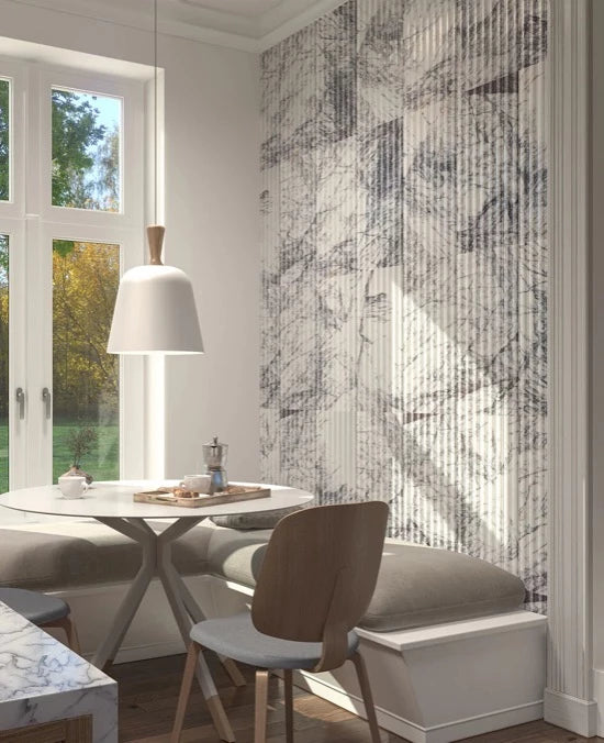 Artistic Tile Pannelli Lilac Marble Field Dimensional