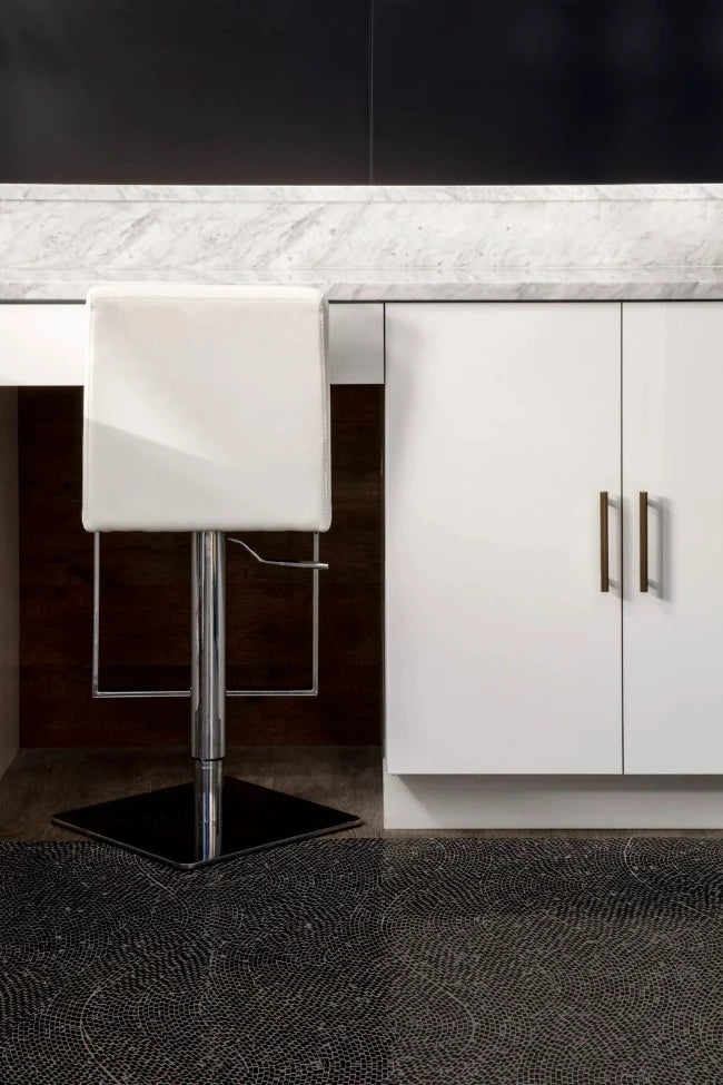 Artistic Tile Xanadu Falls Nero Marble Mosaic
