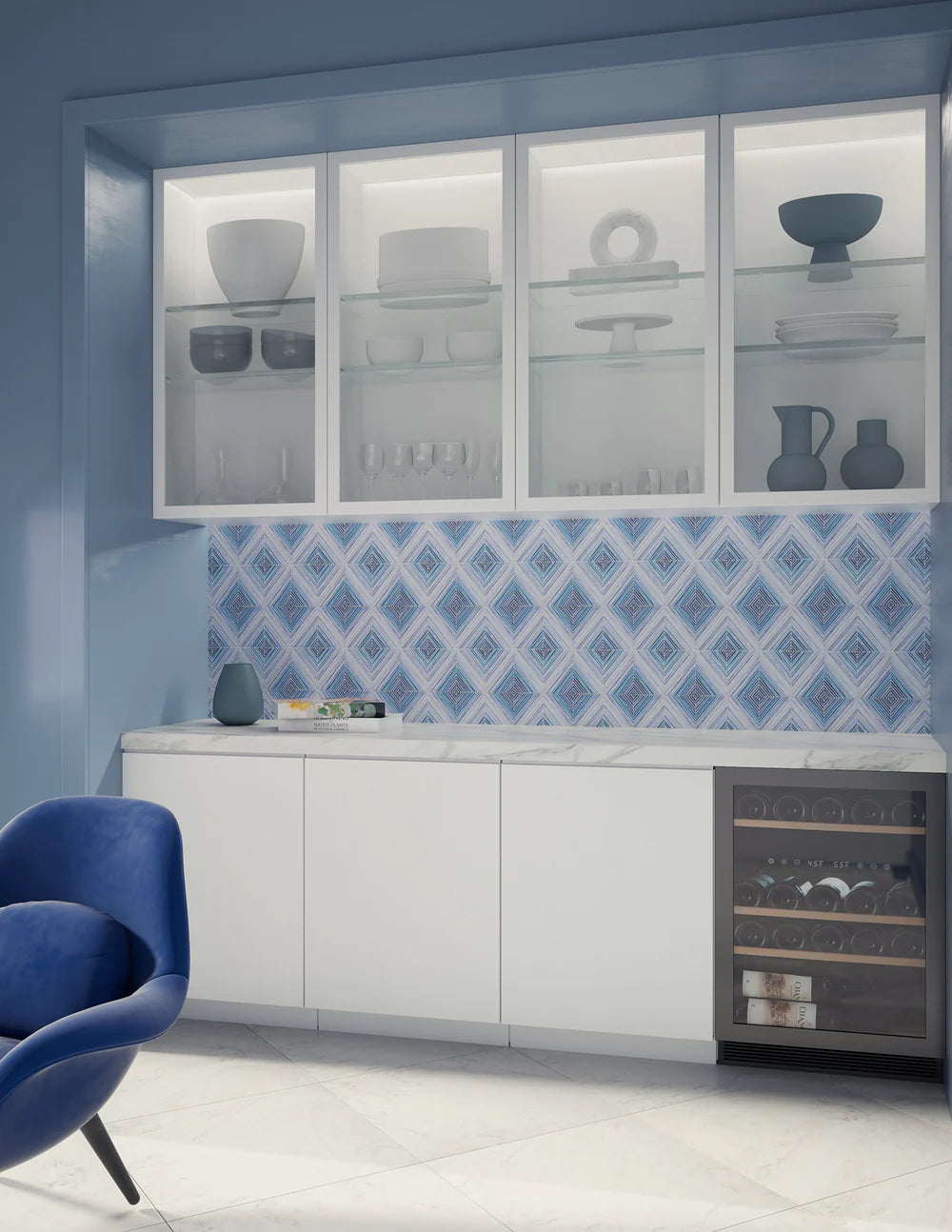 Artistic Tile Echo Mosaic Glass