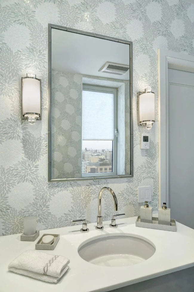 Artistic Tile Estrella Be Bop White Mosaic
