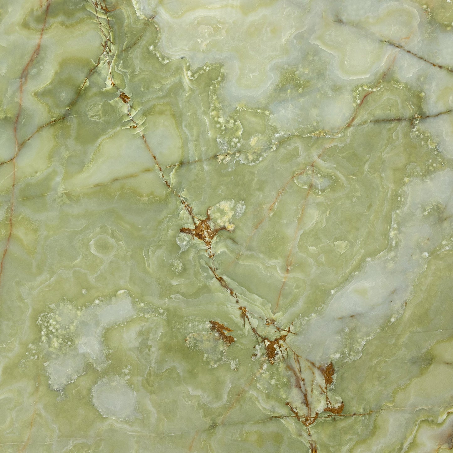 Artistic Tile Jade Green Onyx Slab 3/4" Polished Stone