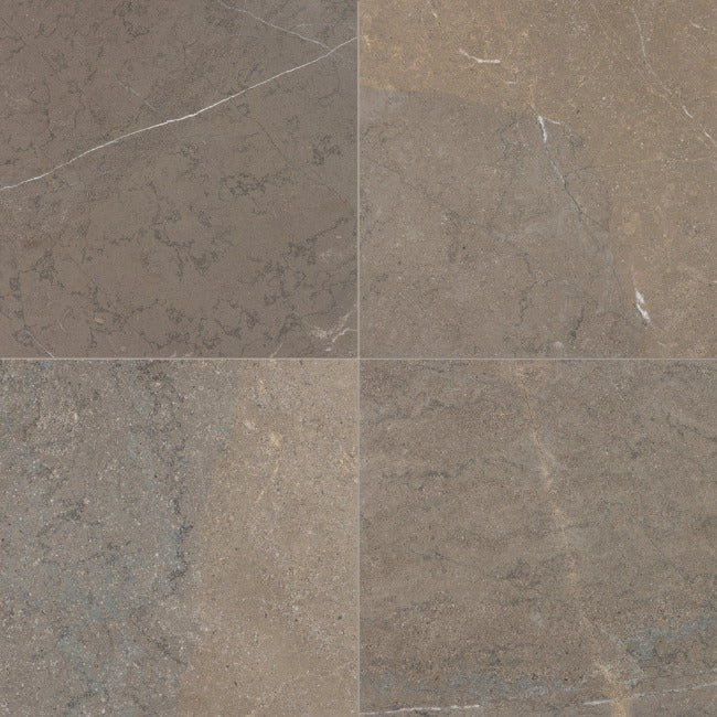 Artistic Tile Portobello Marble Tile 18" X 18" Stone Aris Edge