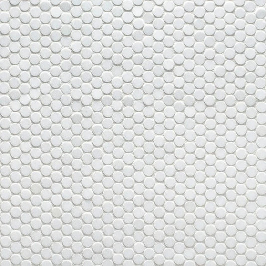 Artistic Tile Studs Thassos Marble Mosaic Polished Stone