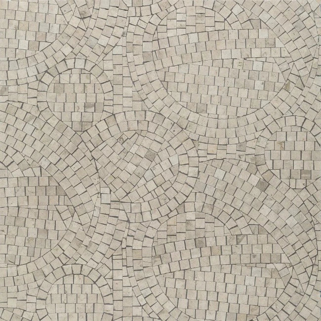 Artistic Tile Whirlwind Smoke Mosaic