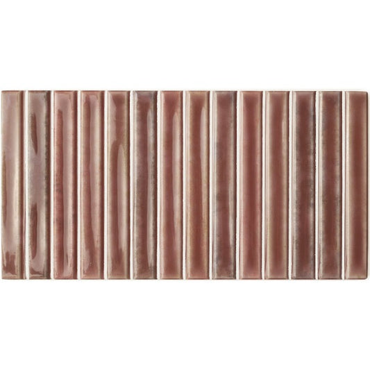 Potters Kit Kat Tile in Wine