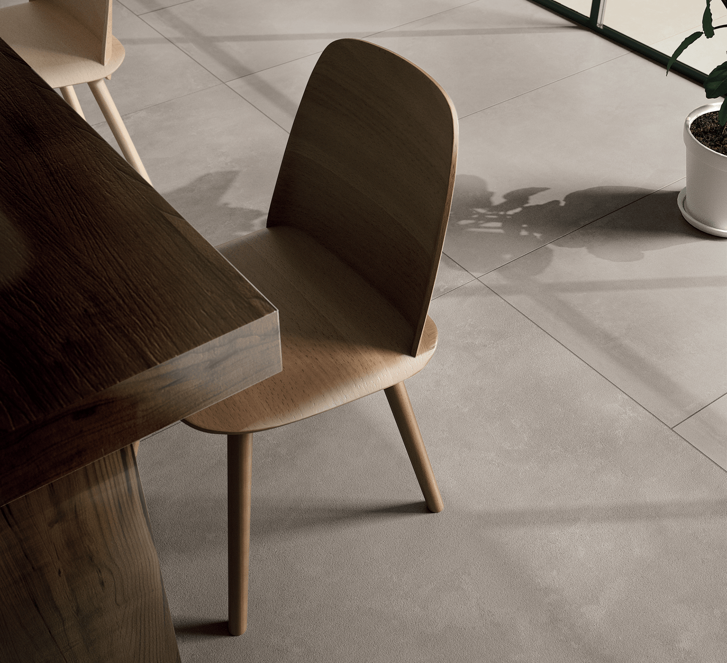 Natural Porcelain Tile 48" x 48"