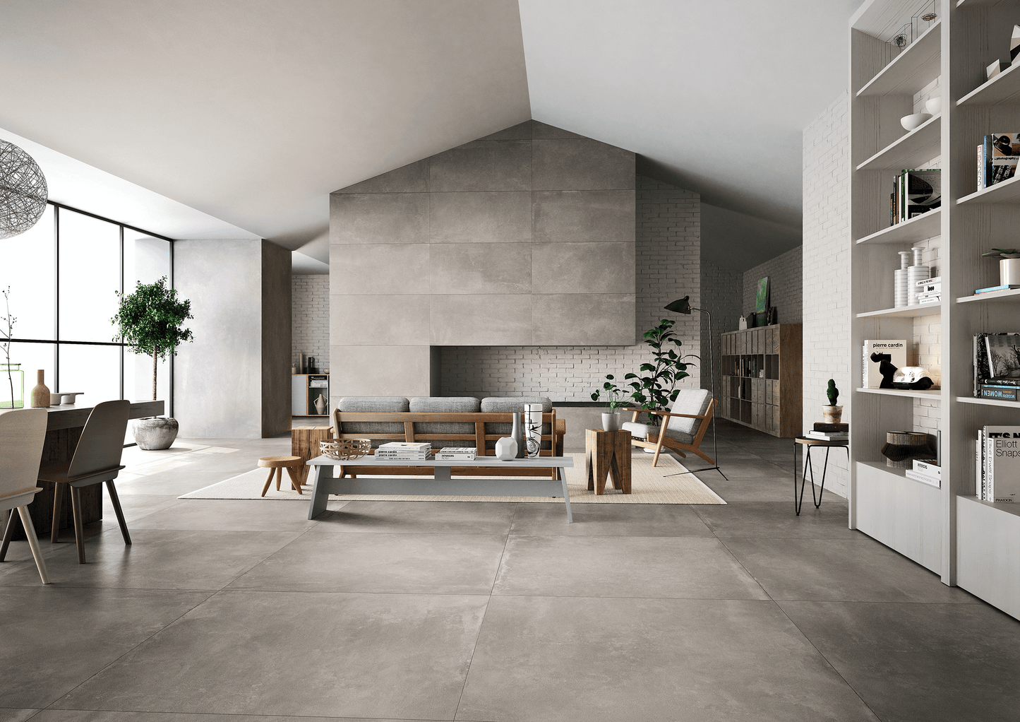 Natural Porcelain Tile 48" x 48"