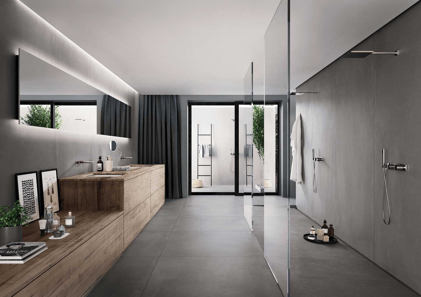 Natural Porcelain Tile 48" x 48"