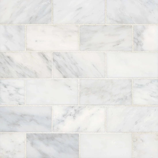 Acadia Honed Marble Field Tile 3" x 6"