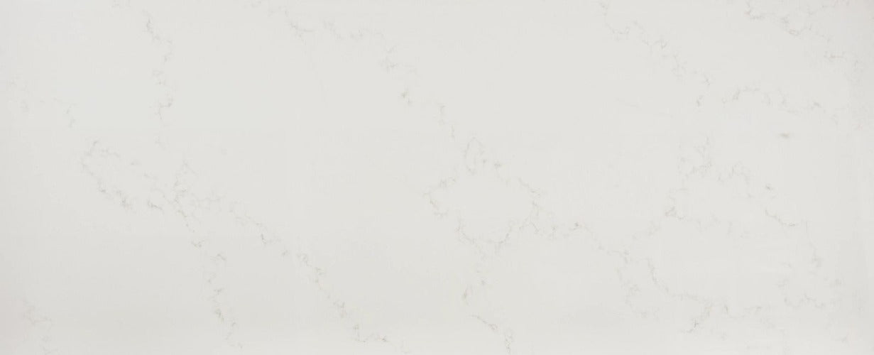Arabescato White Quartz Slab 125″ x 62″ 122-600