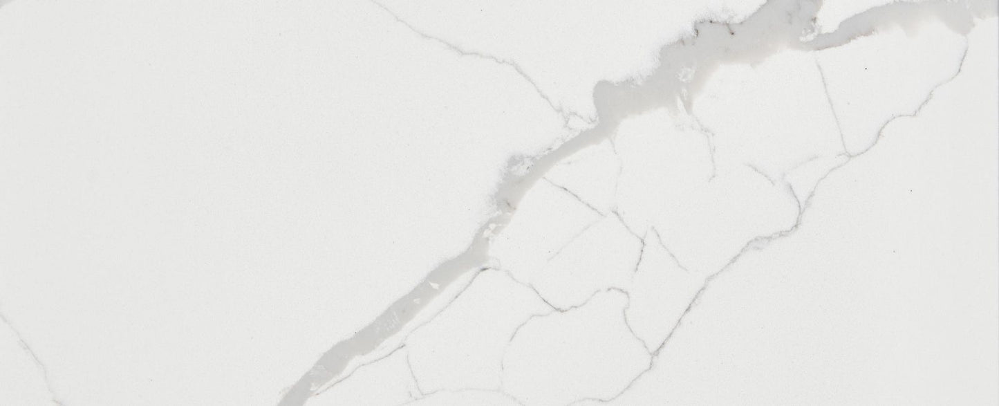 Calacatta Aloro Quartz Slab 134″ x 76″ 122-611