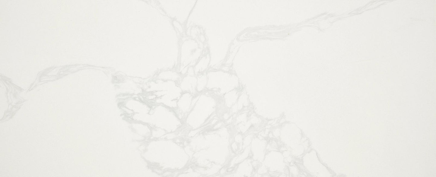 Calacatta Peak Quartz Slab 125″ x 62″ 122-602