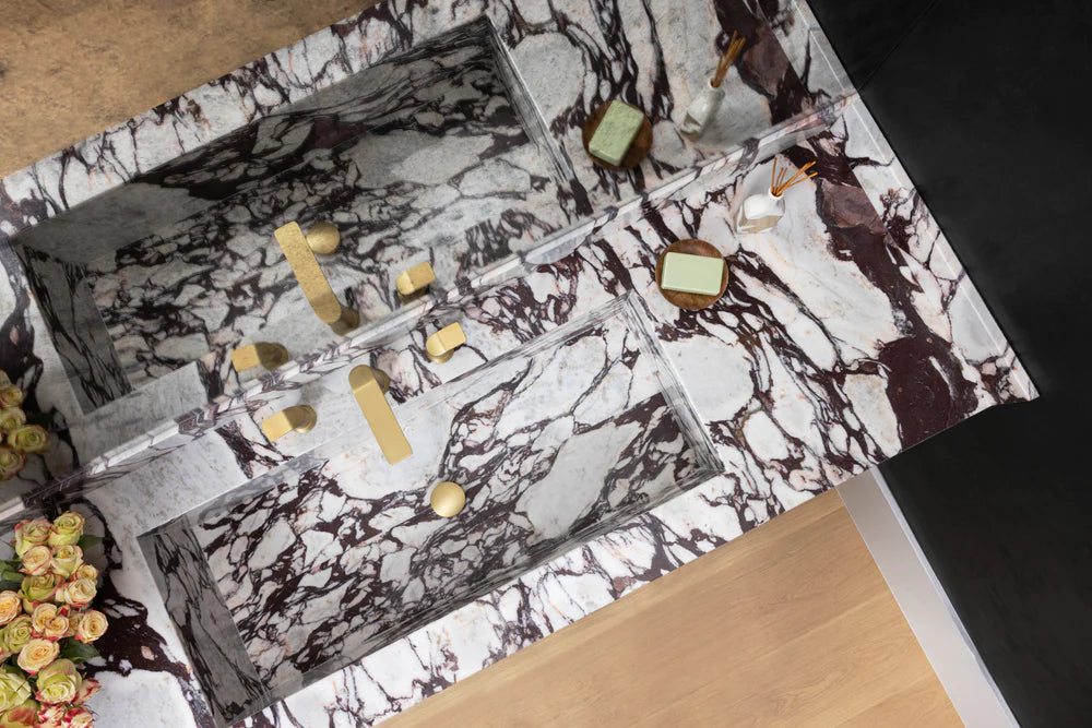 Artistic Tile Calacatta Viola Marble Slab 3/4"