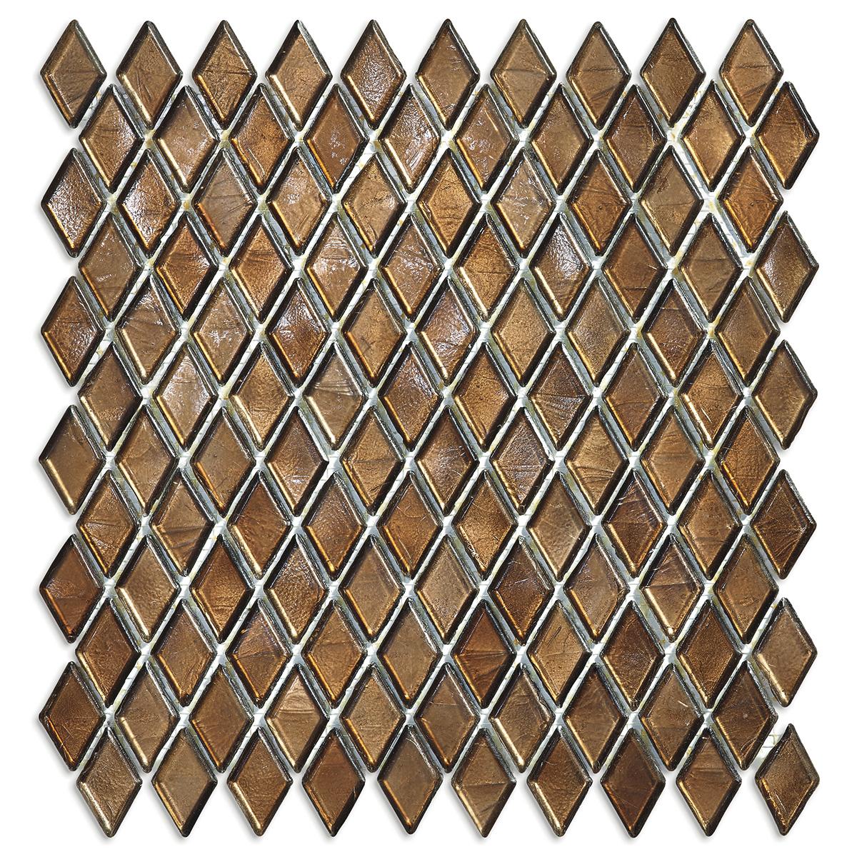 Sicis Citrine Diamond Glass Mosaic