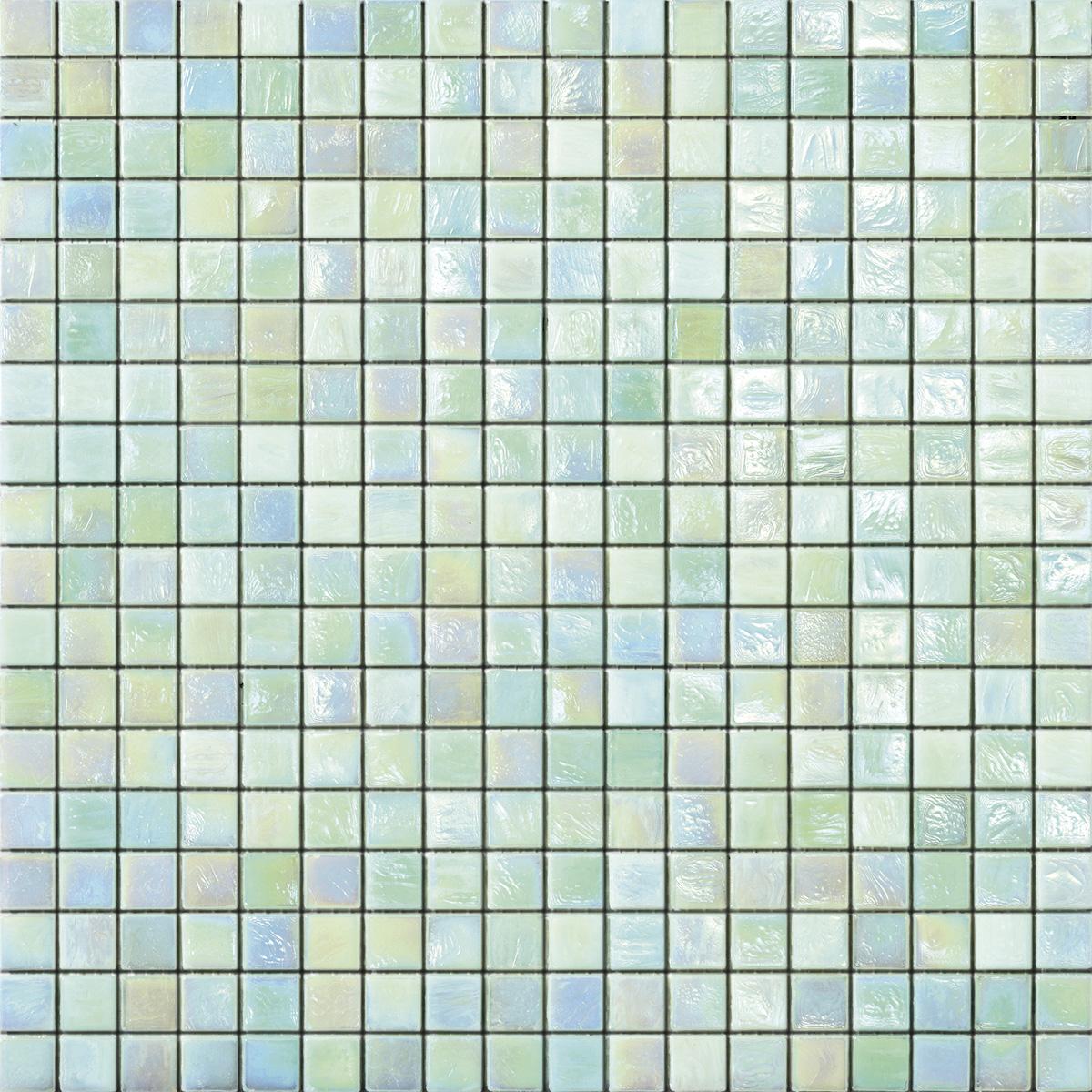 Sicis Fern 1 Iridium Glass Mosaic