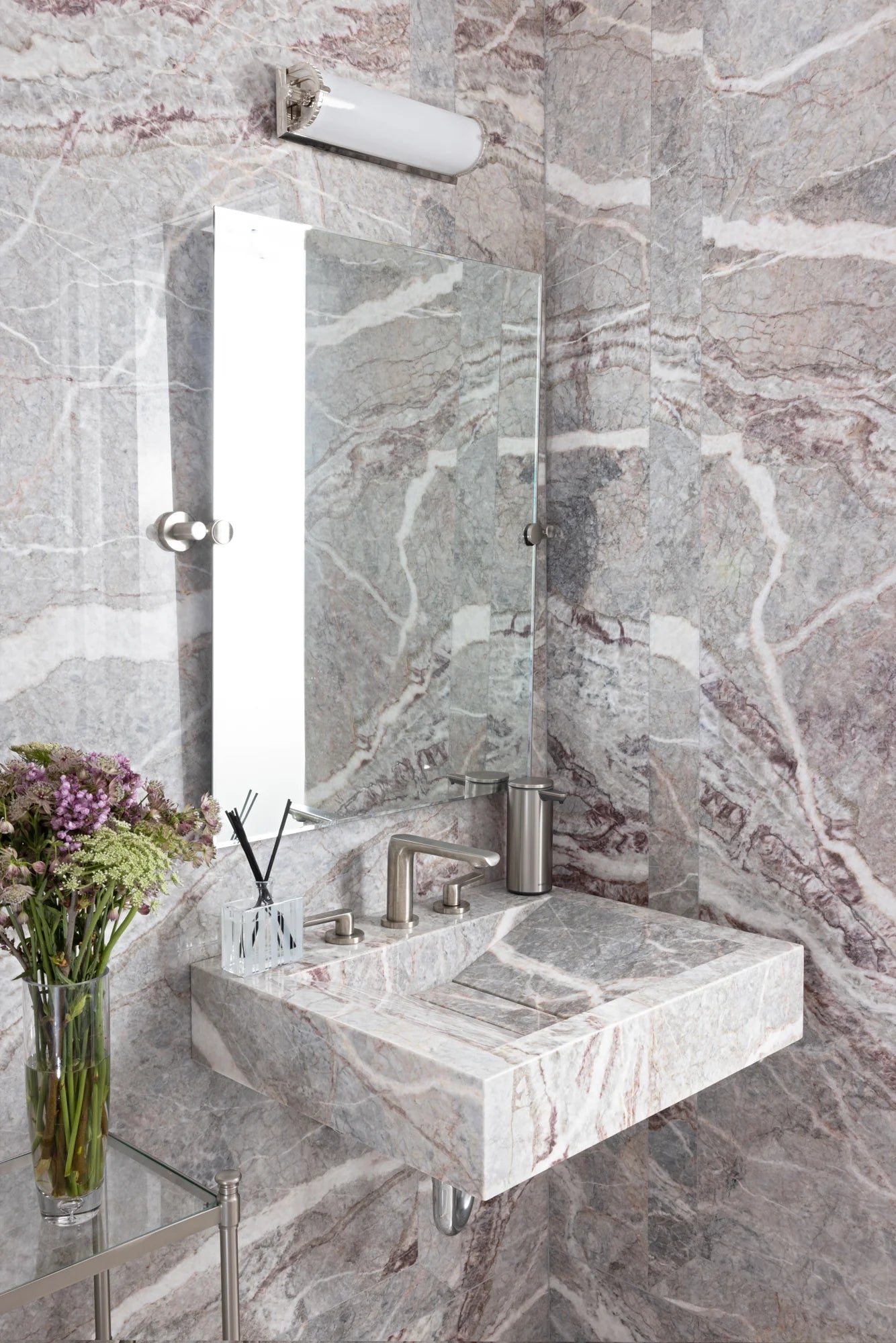 Artistic Tile Fior Di Pesco Marble Slab 3/4" Polished Stone