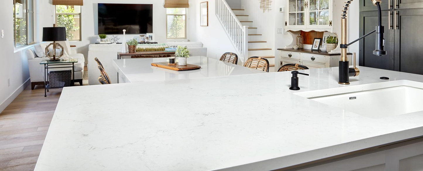 Genoa Classico Quartz Slab 129″ x 64″ 122-610
