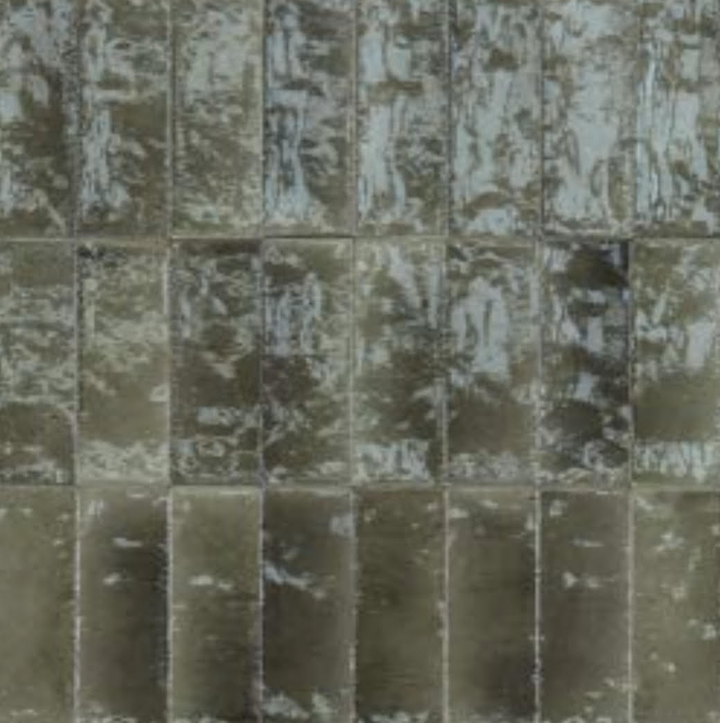 Siracusa Glossy Ceramic Field Tile 2" x 6"