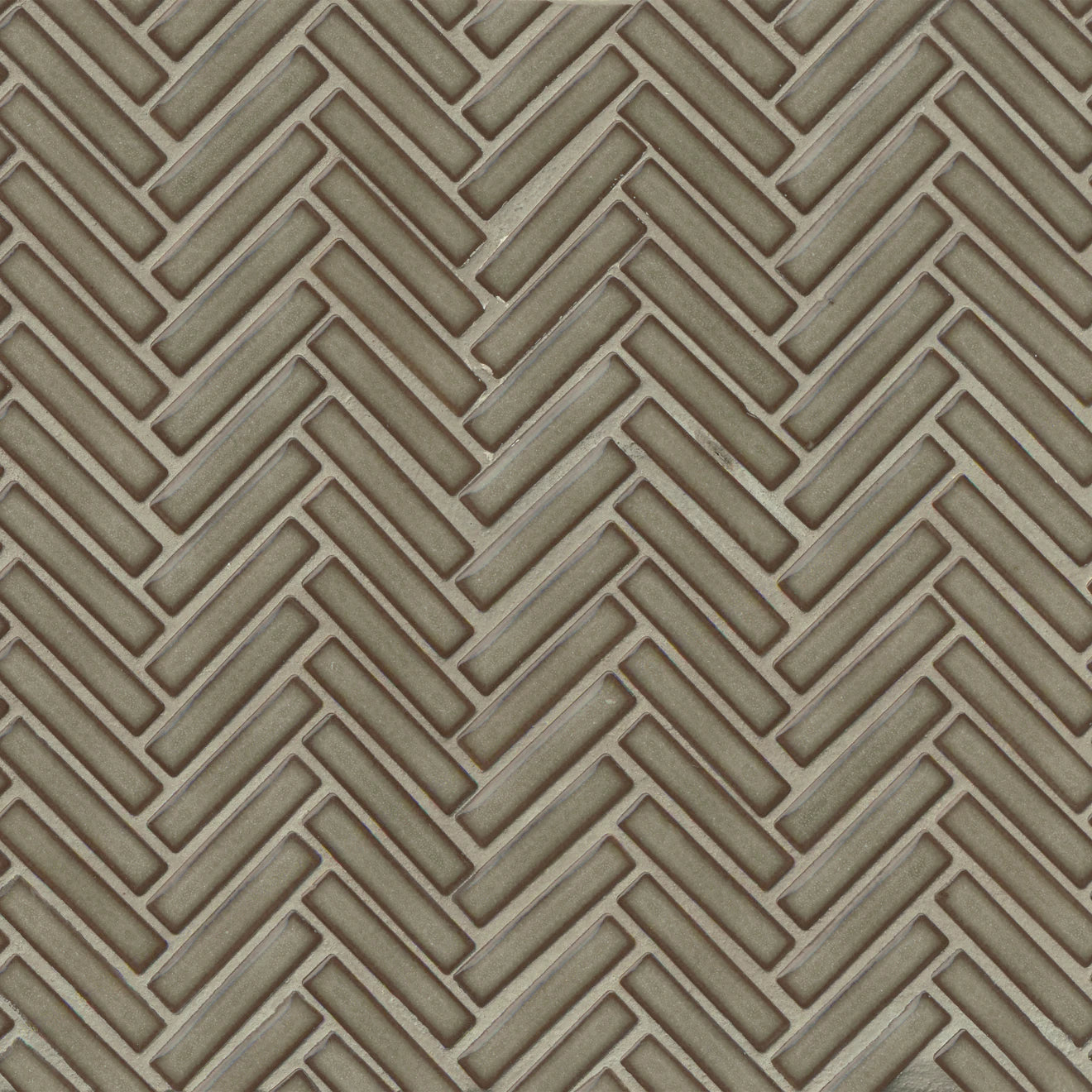 Herringbone Porcelain Mosaic 1/2" x 2"