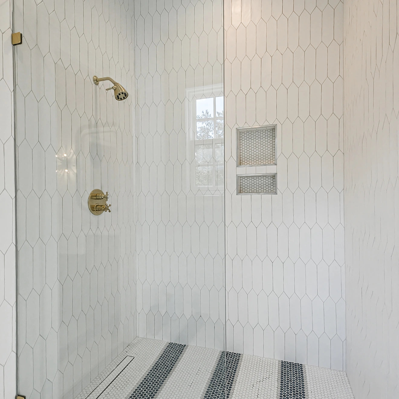 Pickets Ceramic Wall Tile 3" x 12"