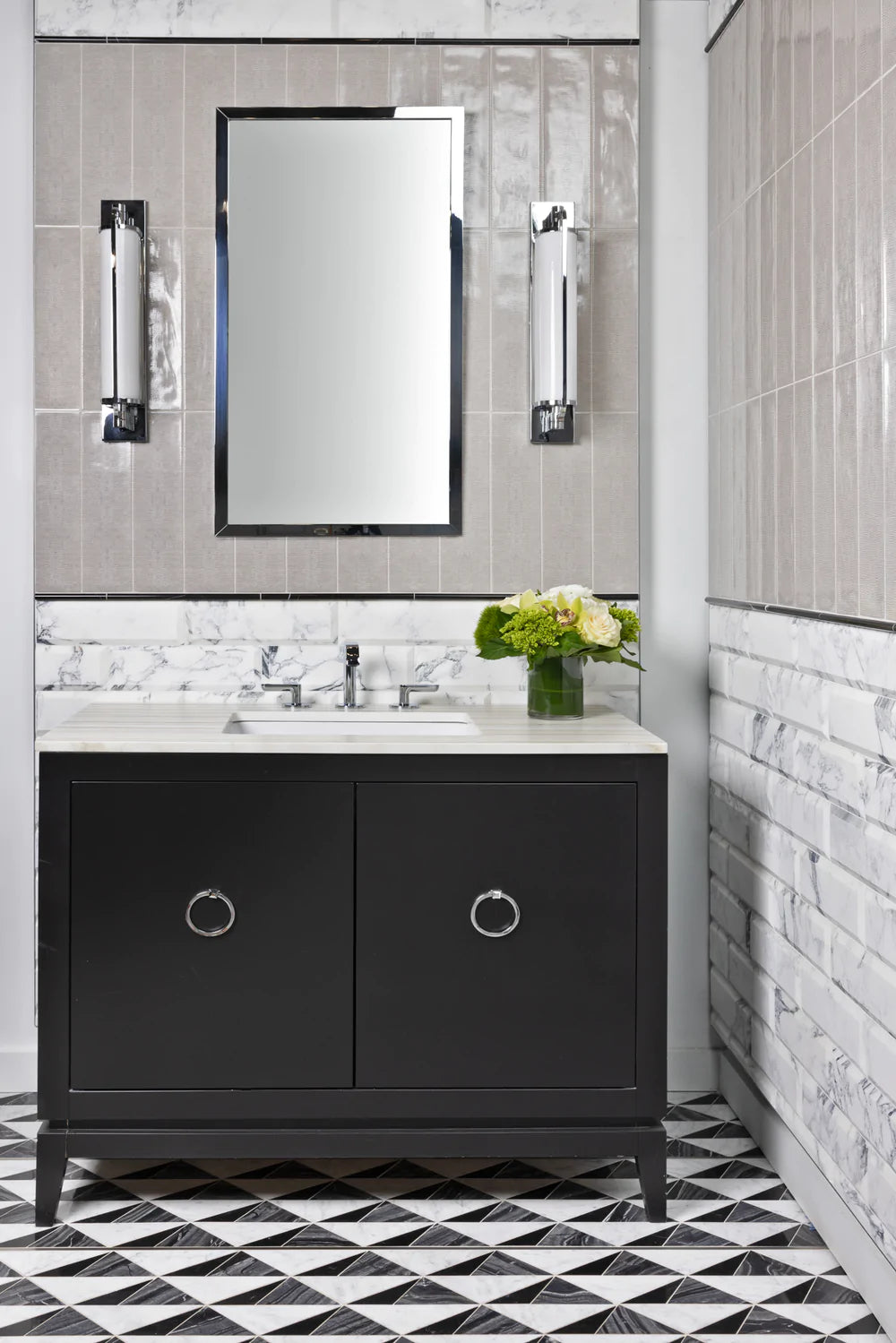 Artistic Tile Sail Mosaic Stone