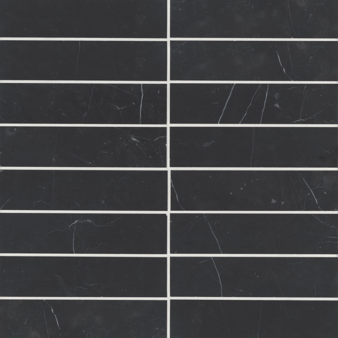 Renoir Honed Marble Rectangular 2" x 8" Tile