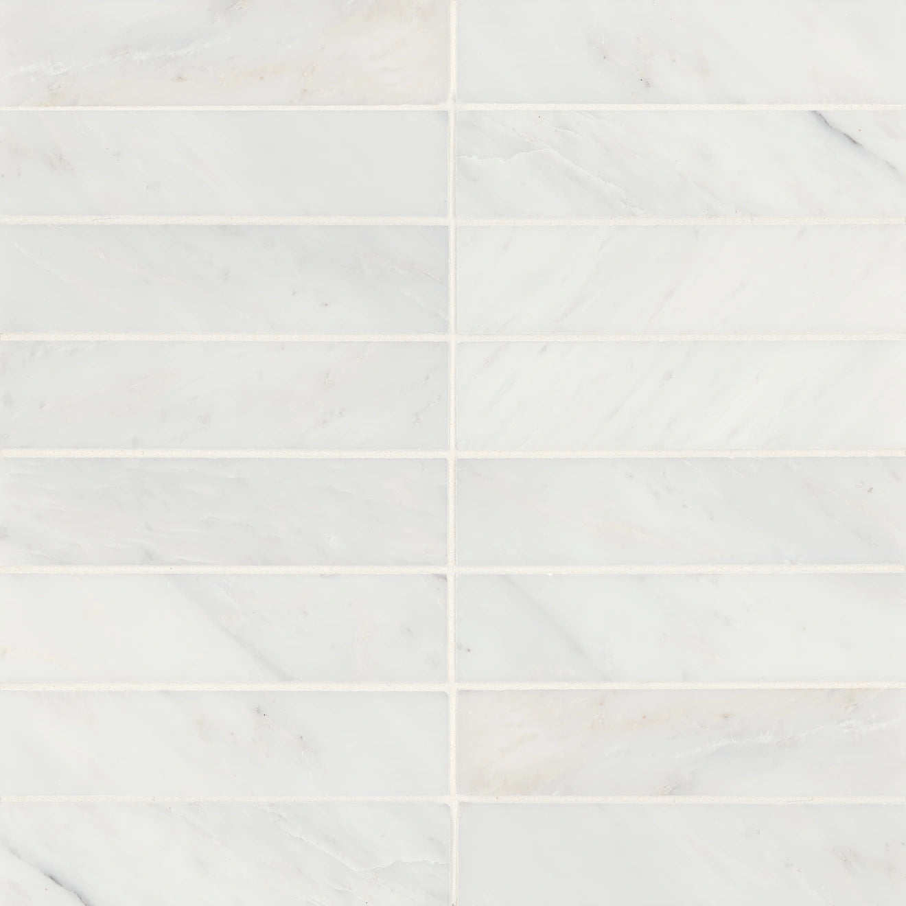 Renoir Honed Marble Rectangular 2" x 8" Tile