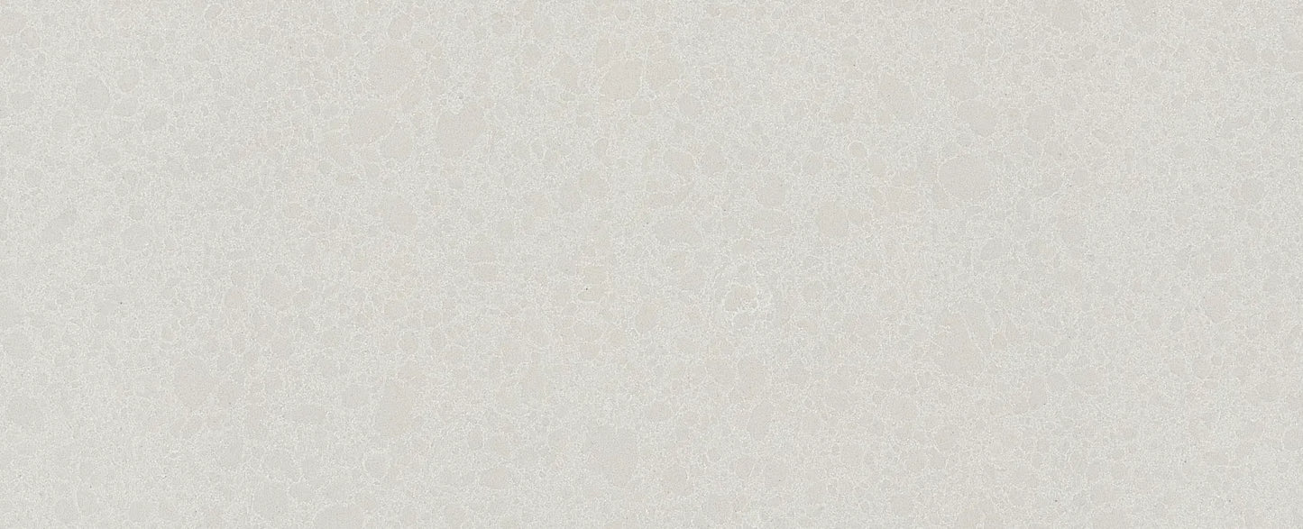 Shell White Quartz Slab 129″ x 64″ 122-501