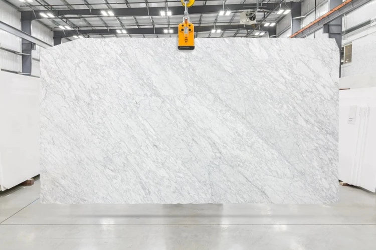 Artistic Tile Bookmatch Bianco Venatino Marble Slab 3/4"