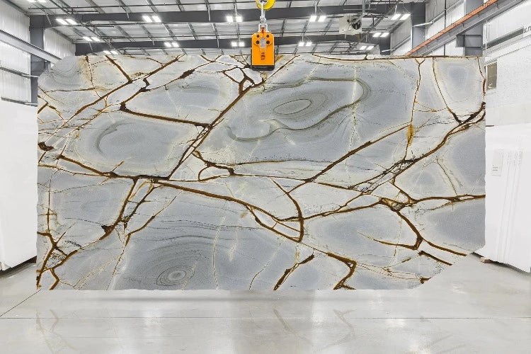 Artistic Tile Blue Roma Quartzite Slab 3/4" Honed Stone
