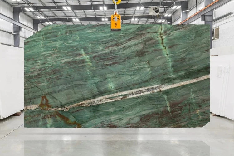 Artistic Tile Botanic Green Extra Quartzite Slab 3/4"