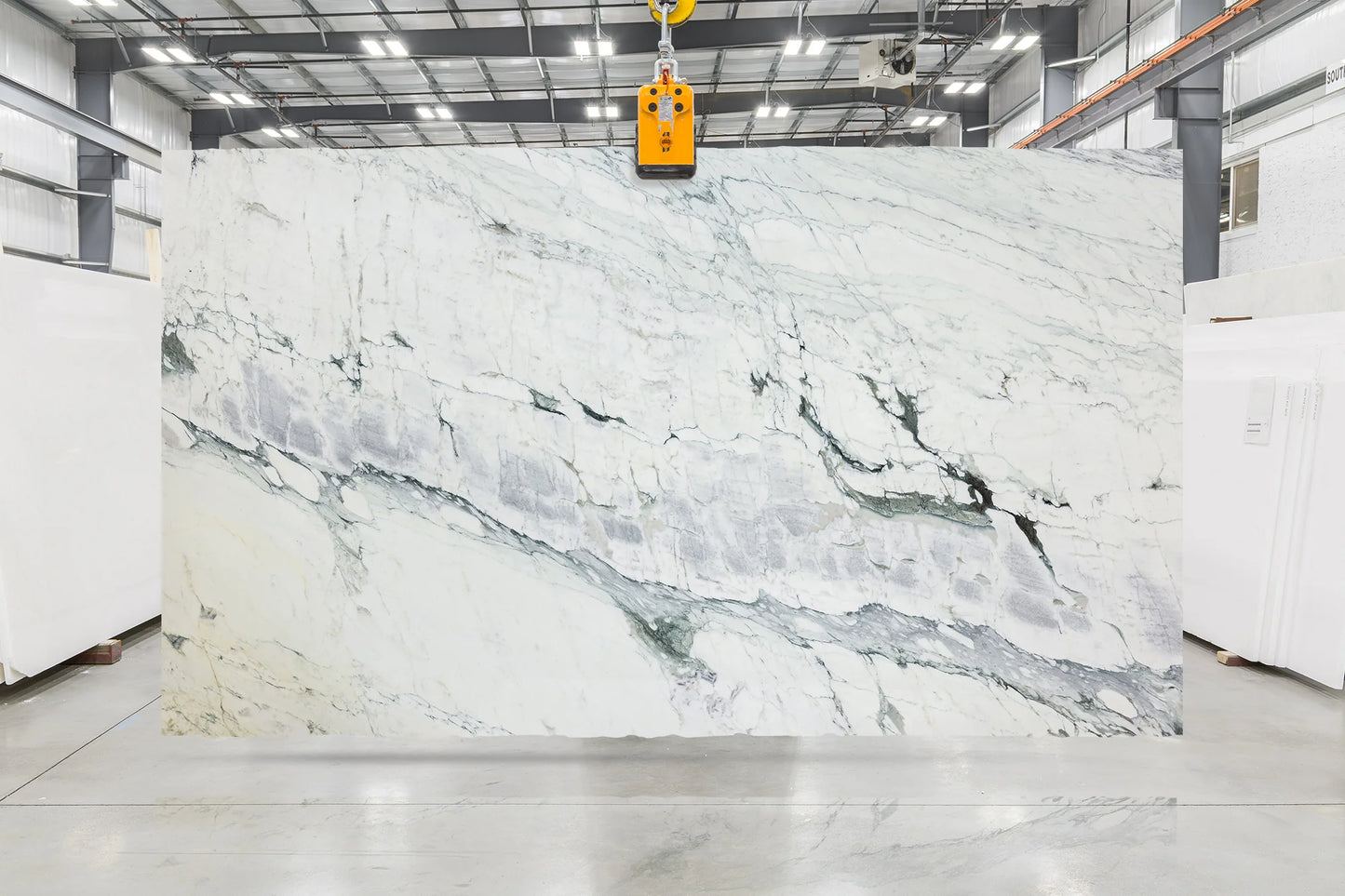 Artistic Tile Calacatta Turquoise Marble Slab 3/4" Polished Stone